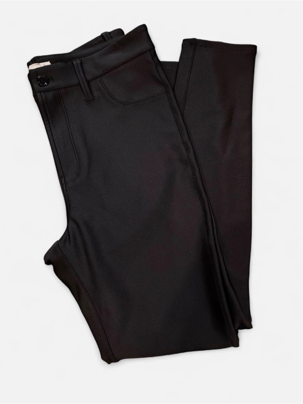 Good American Black High-Waist Pants